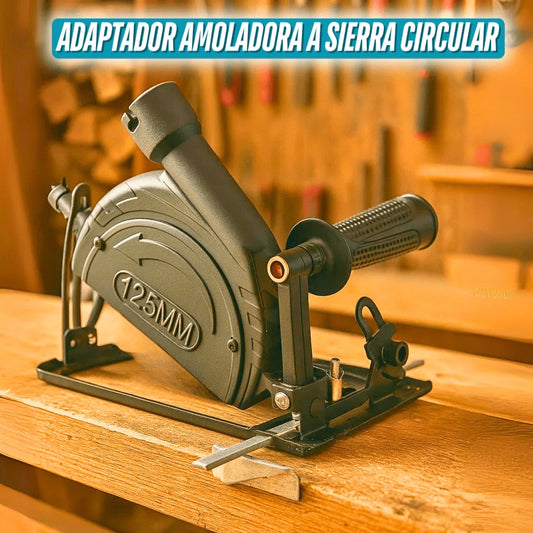 adaptador de amoladora a sierra circular